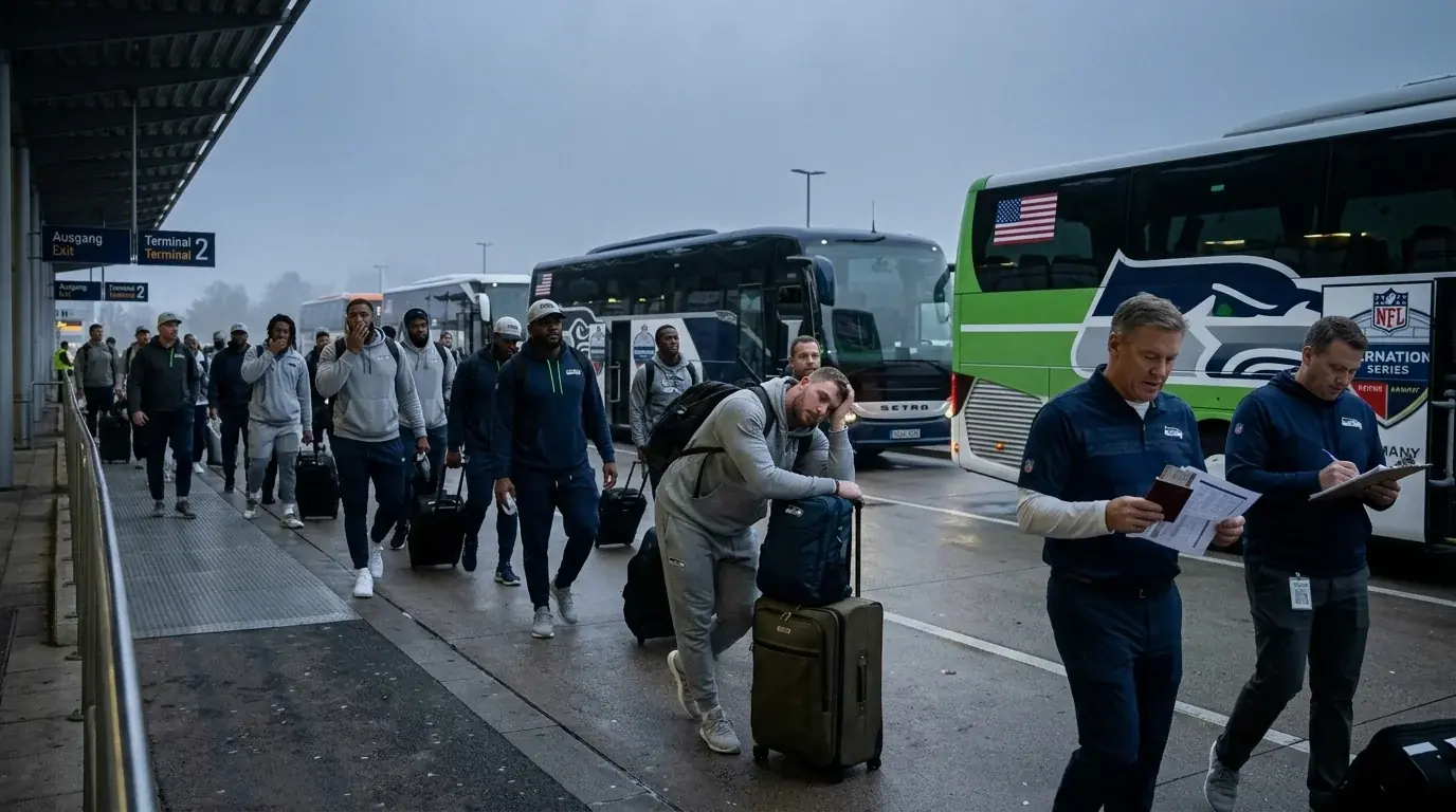 NFL-Team Reisemüdigkeit bei Deutschland-Spielen als Spread-Faktor — Transatlantikflug und Jetlag-Analyse