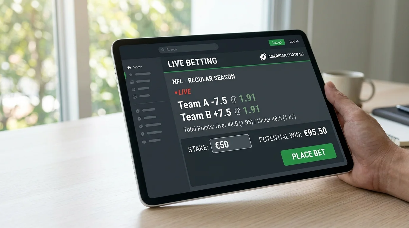 Erste NFL Spread-Wette platzieren Handicap-Linie lesen und Quote verstehen für Anfänger