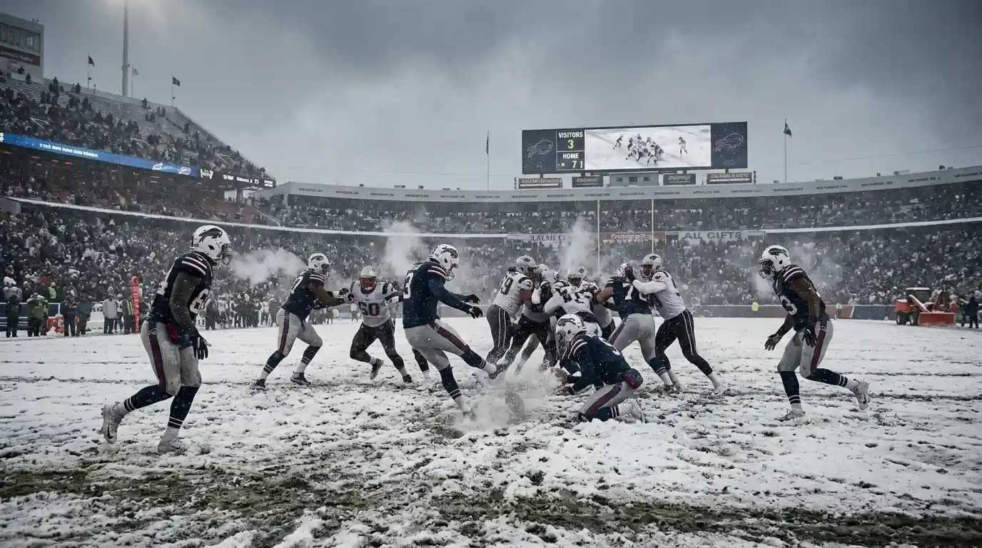 NFL-Schneespiel und sein Einfluss auf Scoringrate und Over/Under-Totals bei Handicap-Wetten