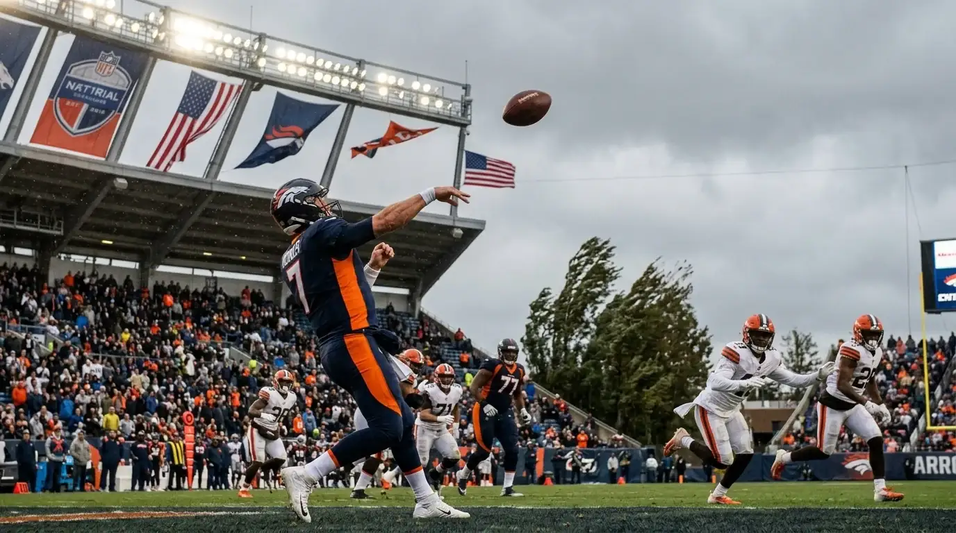 Windeinfluss auf das NFL-Passspiel in einem Outdoor-Stadion und Auswirkung auf Spread-Quoten